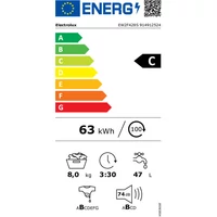 Kép 9/9 - ELECTROLUX  EW2F428S  elöltöltős mosógép  8/kg 1200/fordulat