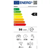 Kép 5/5 - INDESIT  MTWSE61294 WK EE elöltöltős mosógép *6 /kg * 1200/fordulat*