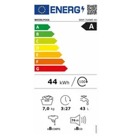 Kép 3/3 - WHIRLPOOL  WAM 764WBHU elöltöltős mosógép * 7/kg * 1400/fordulat *