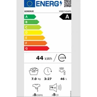 Kép 2/2 - GORENJE WNEI74SAPS elöltöltős mosógép * 7kg 1400 centrifuga
