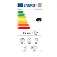 Kép 2/2 - INDESIT BTW L50300 EU/N felültöltős mosógép 5kg/1000 fordulat