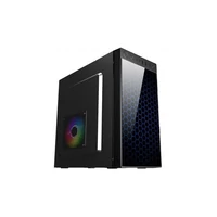 Kép 1/4 - SPIRE SPM1415B Tricer 1415 fekete 420W mATX ház