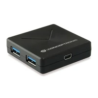 Kép 1/3 - CONCEPTRONIC HUBBIES02B USB3.0 4 portos USB HUB