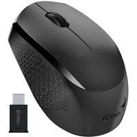 Kép 1/2 - GENIUS  NX-8000S  vezeték nélküli  egér *  fekete csendes
