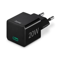 Kép 1/2 - HAMA  00201984  hálózati töltő* 20W PD QC Type-C fekete