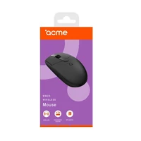 Kép 9/9 - ACME MW20 vezeték nélküli fekete egér (327867)