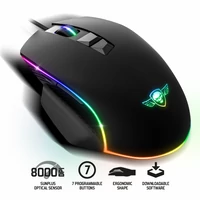 Kép 2/3 - SPIRIT OF GAMER PRO-M1 8000dpi Gamer egér