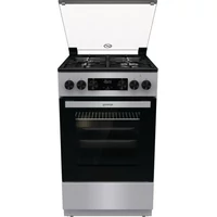 Kép 1/10 - GORENJE GK5C41SH-B kombinált tűzhely inox 70L