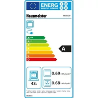 Kép 4/6 - HAUSMEISTER HM5029 kerámialapos tűzhely fekete