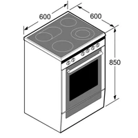 Kép 6/6 - BOSCH HKR39C220W villanytűzhely * 60cm fehér