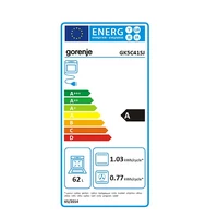 Kép 6/6 - GORENJE GK5C41SJ kombinált tűzhely 62L INOX