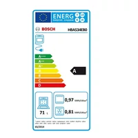 Kép 11/11 - BOSCH HBA534ES0 beépíthető sütő