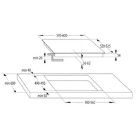 Kép 4/5 - Gorenje BCIX6737E05BG Black Set 4 beépíthető indukciós sütőszett