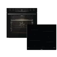 Kép 1/5 - Gorenje BCIX6737E05BG Black Set 4 beépíthető indukciós sütőszett
