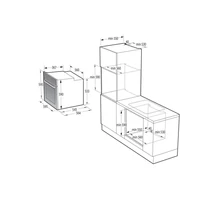 Kép 2/3 - GORENJE BOS67371CLB RETRO beépíthető sütő 77L