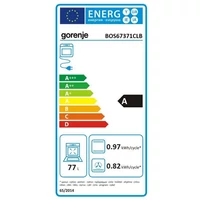 Kép 3/3 - GORENJE BOS67371CLB RETRO beépíthető sütő 77L