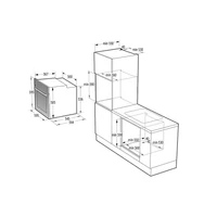 Kép 5/6 - GORENJE BSA6747A04BG beépíthető sütő * gőz