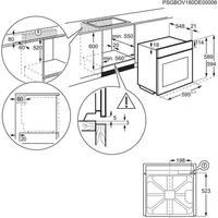 Kép 4/5 - ELECTROLUX EOC8P39WZ beépíthető gőzsütő * pirolitika