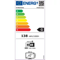 Kép 4/5 - LG 75NANO763QA 75" 4K Smart uhd NanoCell TV
