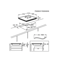 Kép 4/4 - AEG IKE96654FB beépíthető indukciós főzőlap * 90 cm 6 főzőzóna