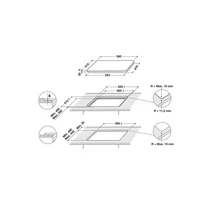 Kép 2/2 - WHIRPOOL WB B8360 NE beépíthető indukciós főzőlap 60cm