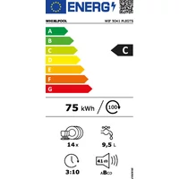 Kép 16/16 - WHIRLPOOL WIF5041PLEGTS beépíthető mosógatógép
