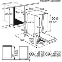 Kép 7/9 - ELECTROLUX EEM48320L  beépíthető mosogatógép