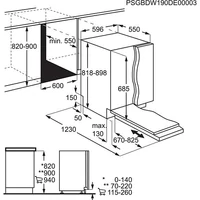 Kép 3/4 - AEG FSK 93718P beépíthető mosogatógép *60/cm* 15/teríték*