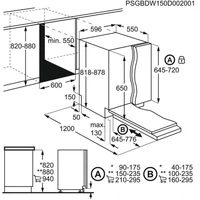 Kép 13/16 - ELECTROLUX KEQC7300L beépíthető mosogatógép - 13 teríték
