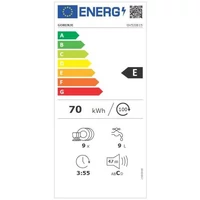 Kép 7/7 - GORENJE GV520E15 beépíthető mosogatógép 45cm 9 teríték