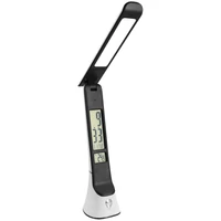 Kép 5/5 - AVIDE ABLDLC-6W-WB-HG LED asztali lámpa bőrhatású Hugo fehér-fekete 6W naptár