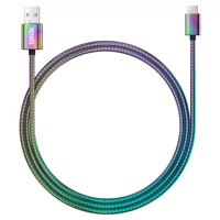 Kép 1/3 - YENKEE YCU 351 USB-Type-C kábel 1m fém