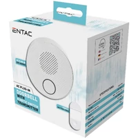 Kép 1/4 - ENTAC EDB-AC-44-K hálózati ajtócsengő árramforrást nem igénylő IP44 adókészülékkel