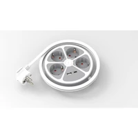 Kép 3/3 - TECHNIK TPR4W+USB elosztó kör 4 utas+USB+C 1,4m kábel