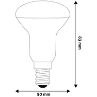 Kép 3/4 - AVIDE ARB50NW-4.9W izzó E14 4,9W 4000K LED