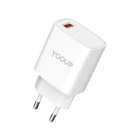 Kép 1/2 - YOOUP PM036063  NC39-A hálózati töltő *   NC39-A  18W fehér