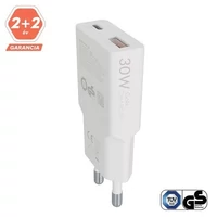 Kép 3/3 - AVAX CH641W NANO SLIM 30W töltő adapter USB-C (PD3.0)+USB-A (QC3.0),fehér
