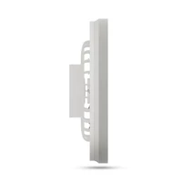 Kép 3/5 - AVIDE AFCLCCT-48W-15W-WAS mennyezeti lámpa ventilátorral Wanda ezüst, 2x24W+15W motor, távirányítóva