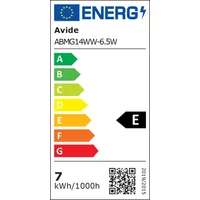 Kép 2/2 - AVIDE ABMG14WW-6,5W LED Globe mini izzó  *   3000K