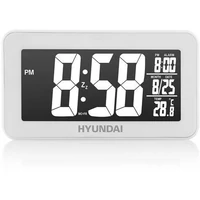 Kép 2/5 - Hyundai ébresztőóra - fehér