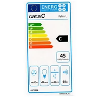 Kép 4/5 - CATA páraelszívó 60cm 350 m3/óra