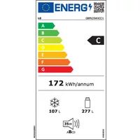 Kép 8/10 - LG GBP62SWXCC1 alulfagyasztós hűtőszekrény