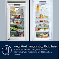 Kép 23/26 - ELECTROLUX LNS9TE19S beépíthető kombinált hűtőszekrény 54/188cm
