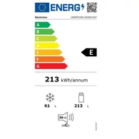Kép 25/26 - ELECTROLUX LNS9TE19S beépíthető kombinált hűtőszekrény 54/188cm