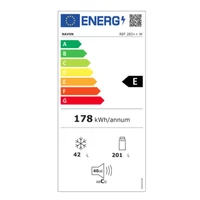 Kép 7/9 - NAVON REF283 felülfagyasztós hűtőszekrény