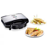 Kép 2/7 - TEFAL szendvicssütő 700W inox-fekete