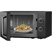 Kép 2/5 - SENCOR mikrohullámú sütő fekete 20 L 700W