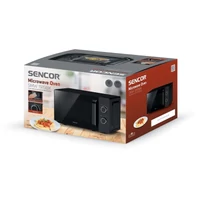 Kép 4/5 - SENCOR mikrohullámú sütő fekete 20 L 700W