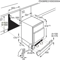 Kép 3/3 - ELECTROLUX UG0985RE beéíthető fagyasztó * 82/59cm