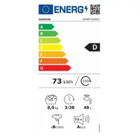 Kép 6/7 - SAMSUNG Elöltöltős mosógép 8kg/1400rpm inox